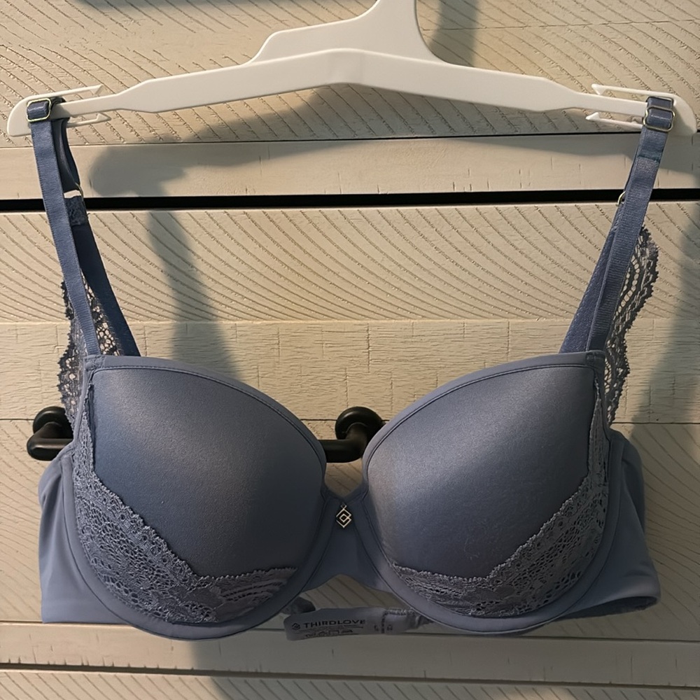 ThirdLove 24/7 Lace Detail T-Shirt Bra